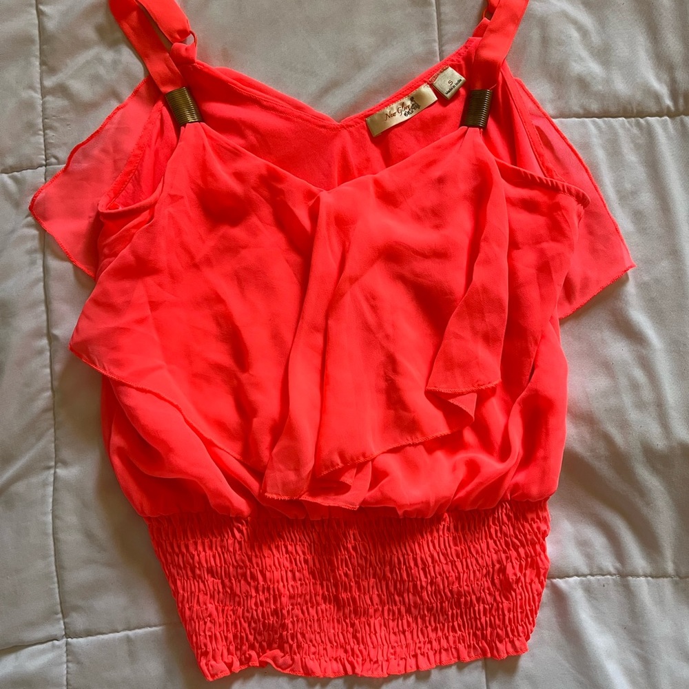 Bright Pink Top